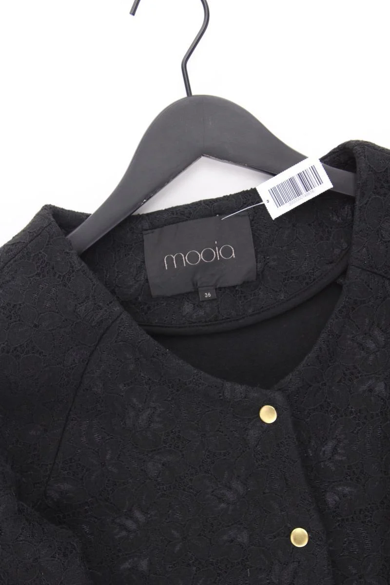 Mooia Blazer Gr. 36 schwarz aus Polyester