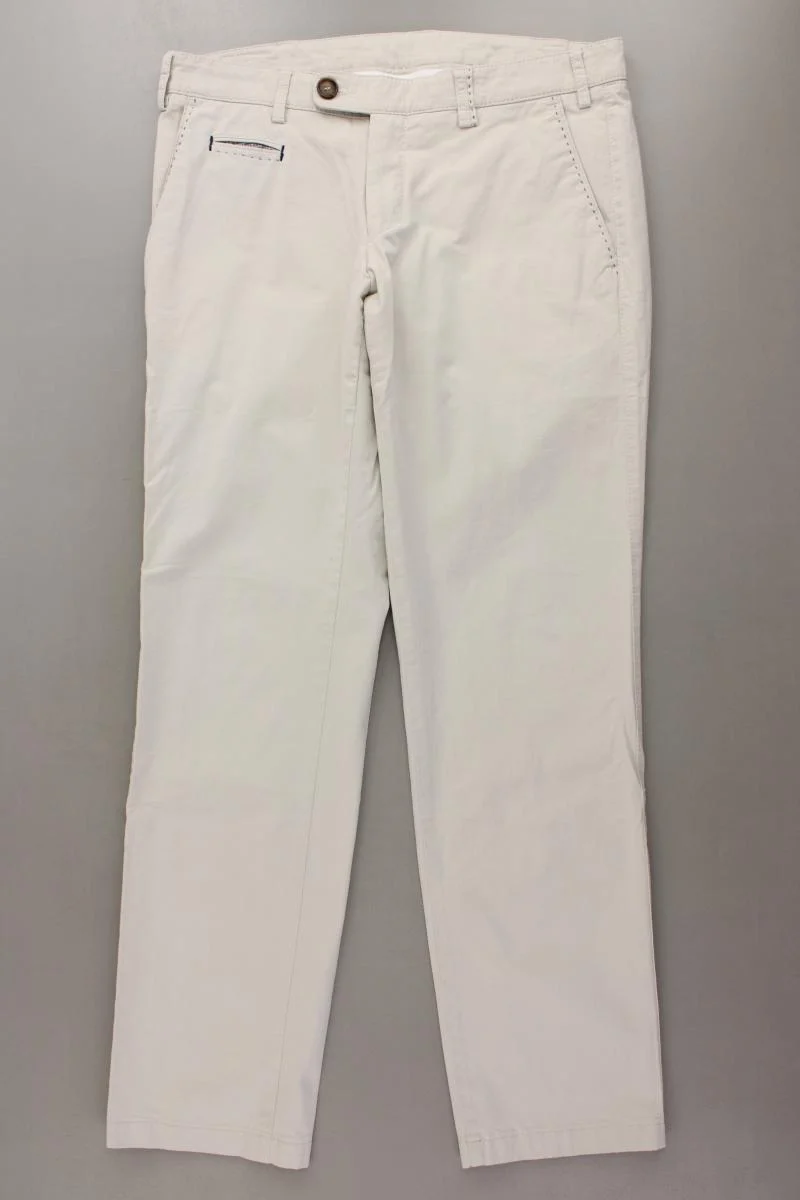 Digel Chinohose für Herren Gr. 50 creme aus Baumwolle