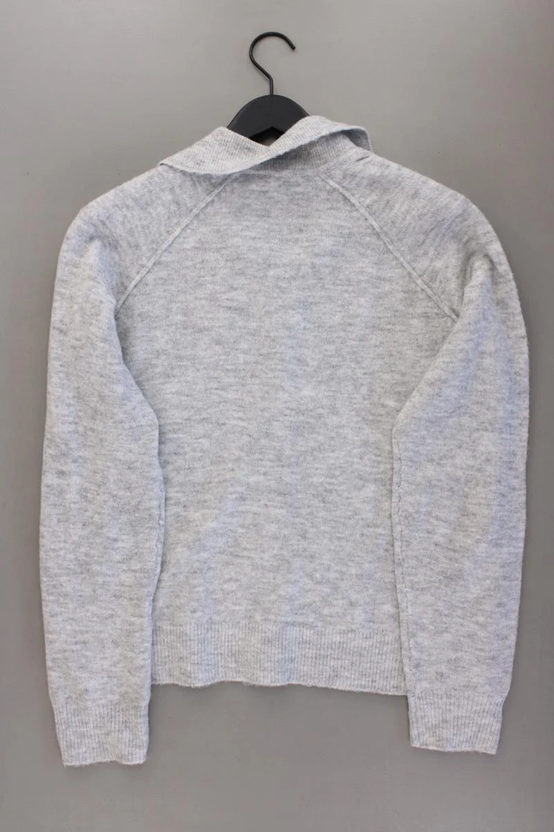 Adagio Strickjacke Gr. 44 Langarm grau aus Polyacryl