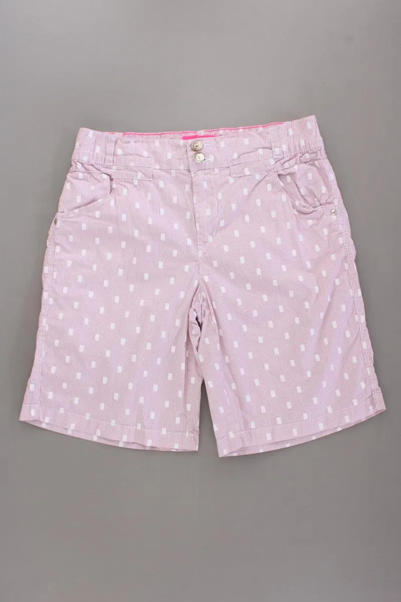 Street One Shorts Gr. 36 geometrisches Muster Modell Bonny rosa