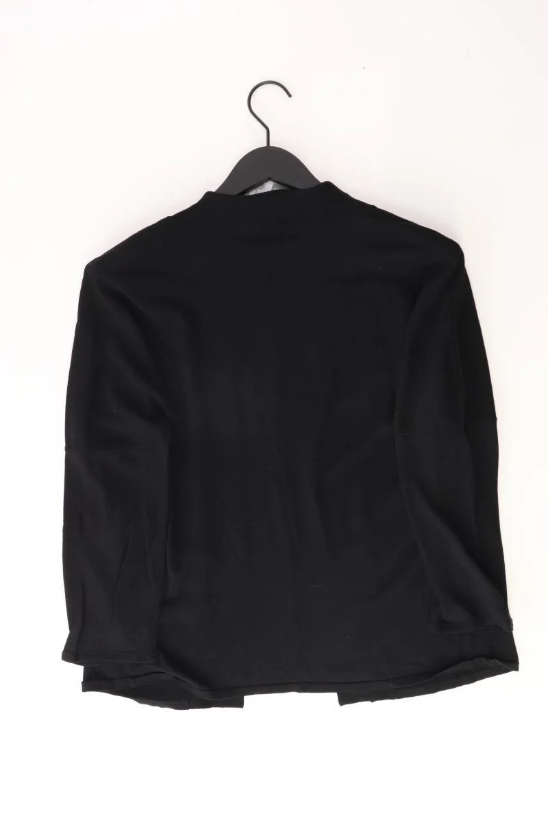 s.Oliver Selection Strickjacke Gr. 44 3/4 Ärmel schwarz aus Viskose