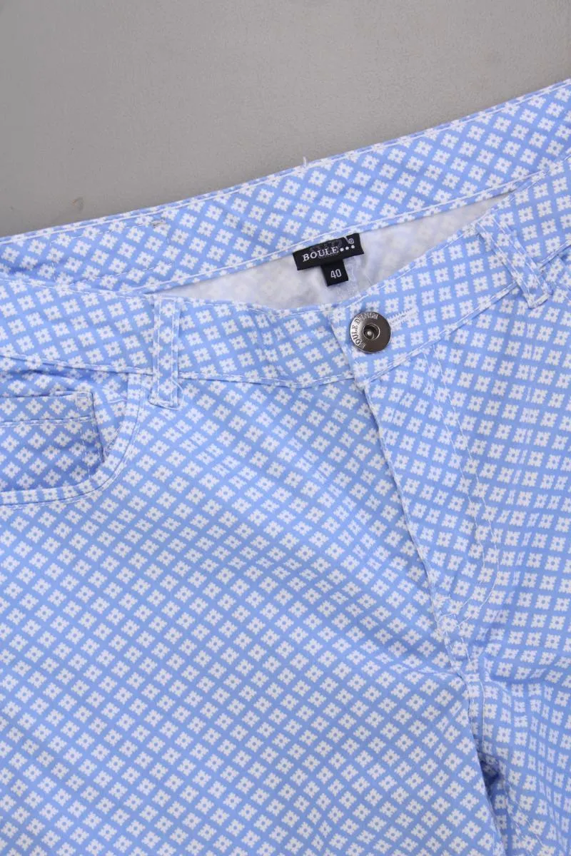 Boule.. Hose Gr. 40 blau aus Baumwolle