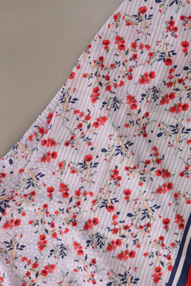 C&A Tuch mit Blumenmuster mehrfarbig aus Polyester