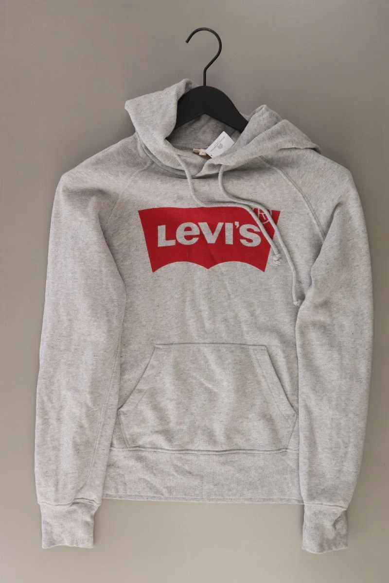 Levi's Hoodie für Herren Gr. XS grau aus Baumwolle