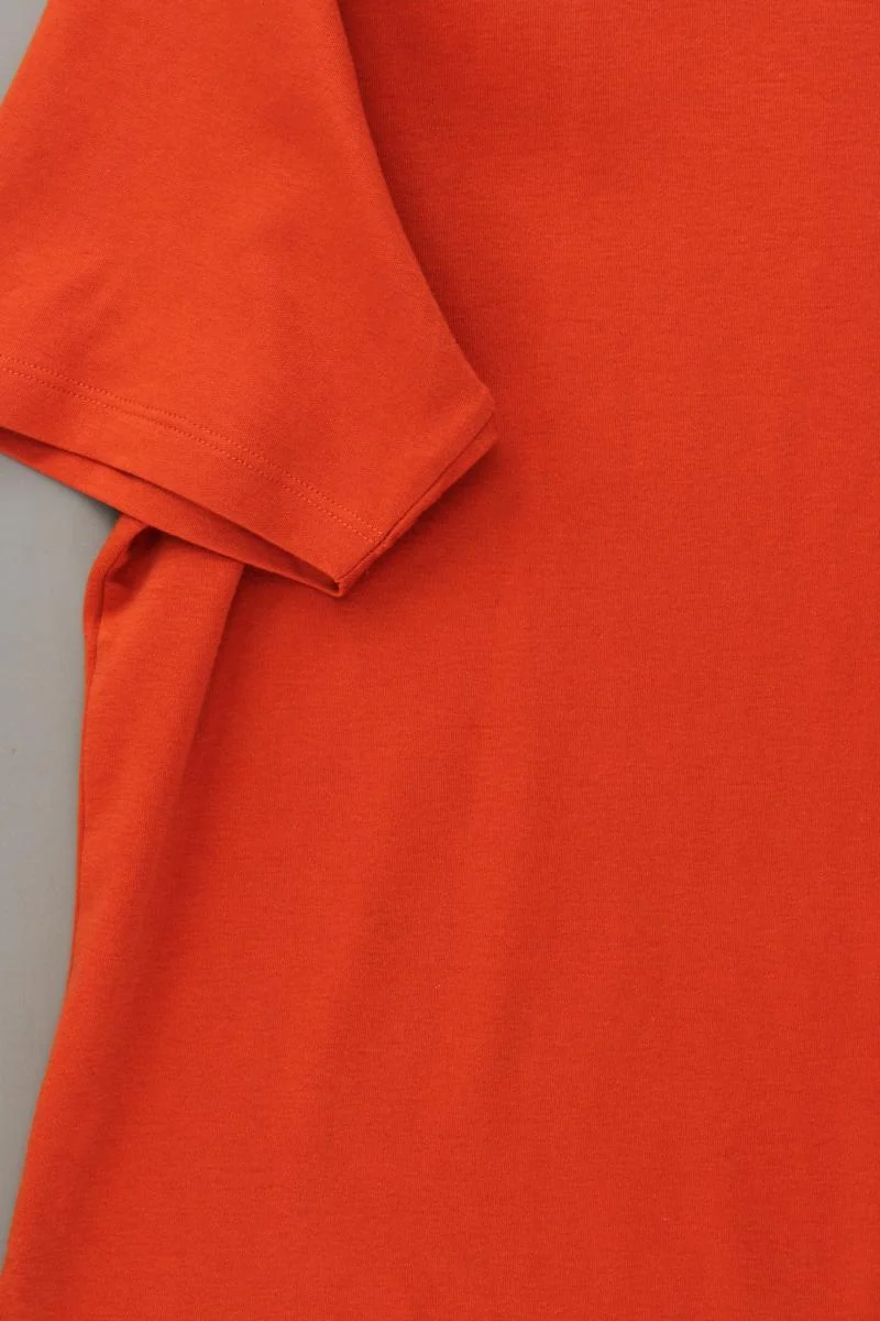 Marco Pecci T-Shirt Gr. 48 Kurzarm orange