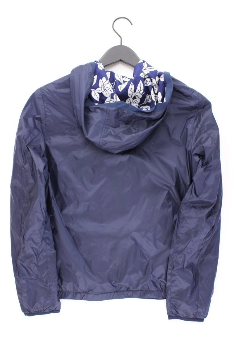 Anna Larssen Kapuzenjacke Gr. 38 blau aus Nylon