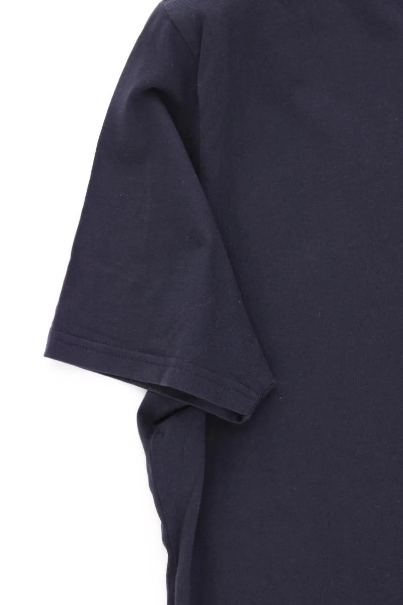 Roger Kent Shirt für Herren Gr. 56 Kurzarm blau aus Baumwolle