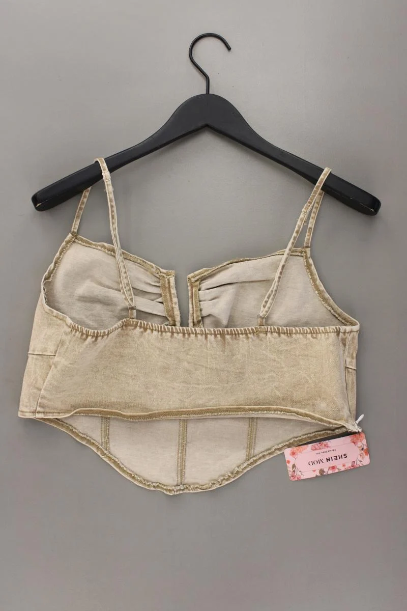 Shein Crop Top Gr. XL neu mit Etikett creme aus Baumwolle