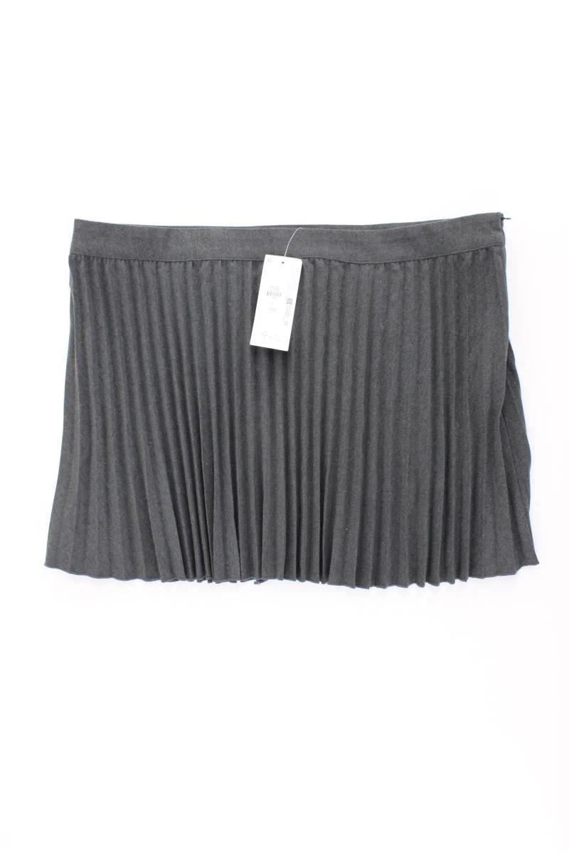 Primark Minirock Gr. XL neu mit Etikett grau aus Polyester