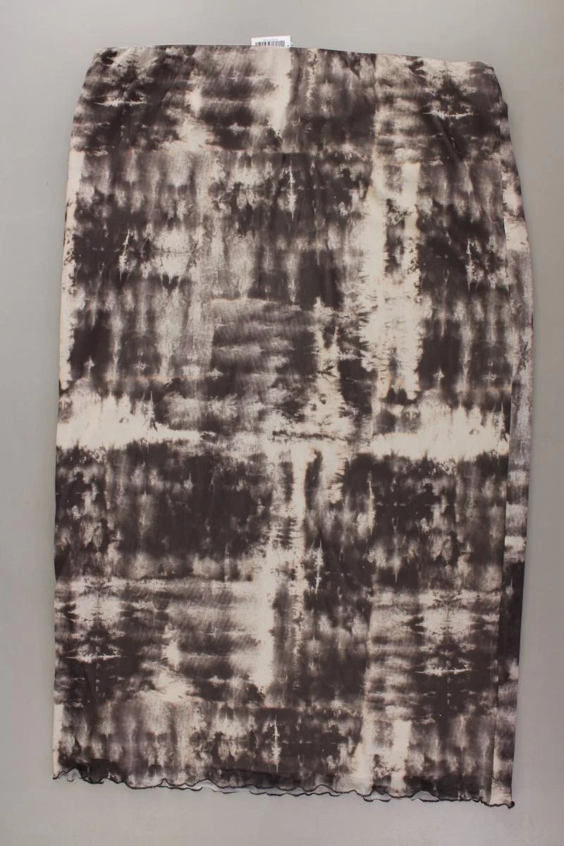 Vero Moda Curve Rock Gr. 48/50 mit Batikmuster neuwertig braun aus Polyester