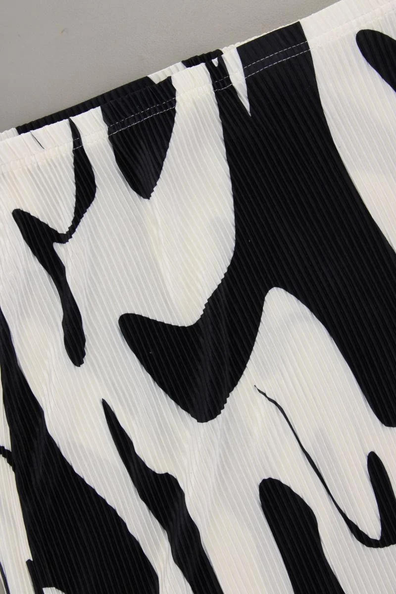 Shein Faltenrock Gr. XXL creme aus Polyester