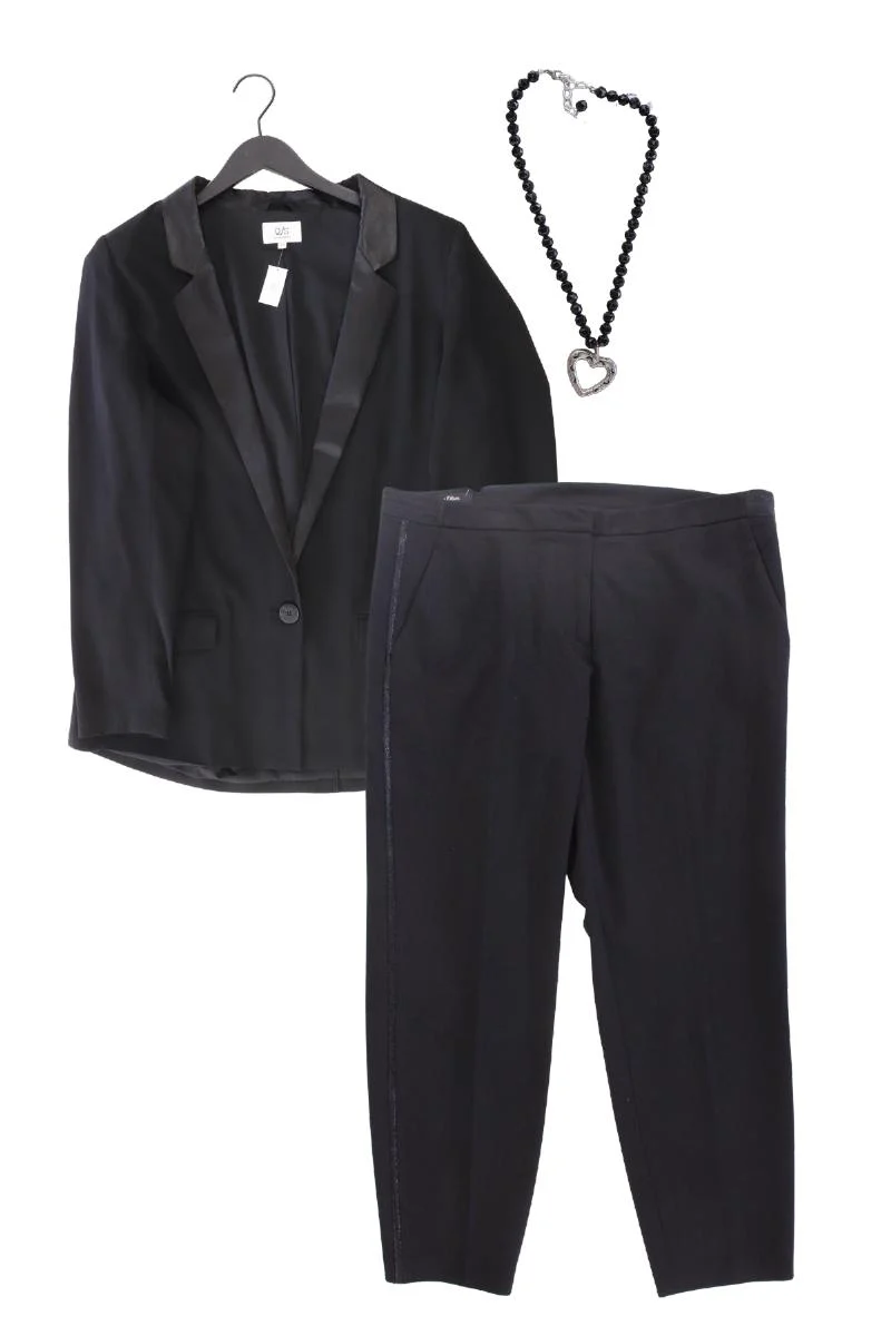 Second Hand Outfit Größe XL mit QS by s.Oliver Longblazer in Gr. 44