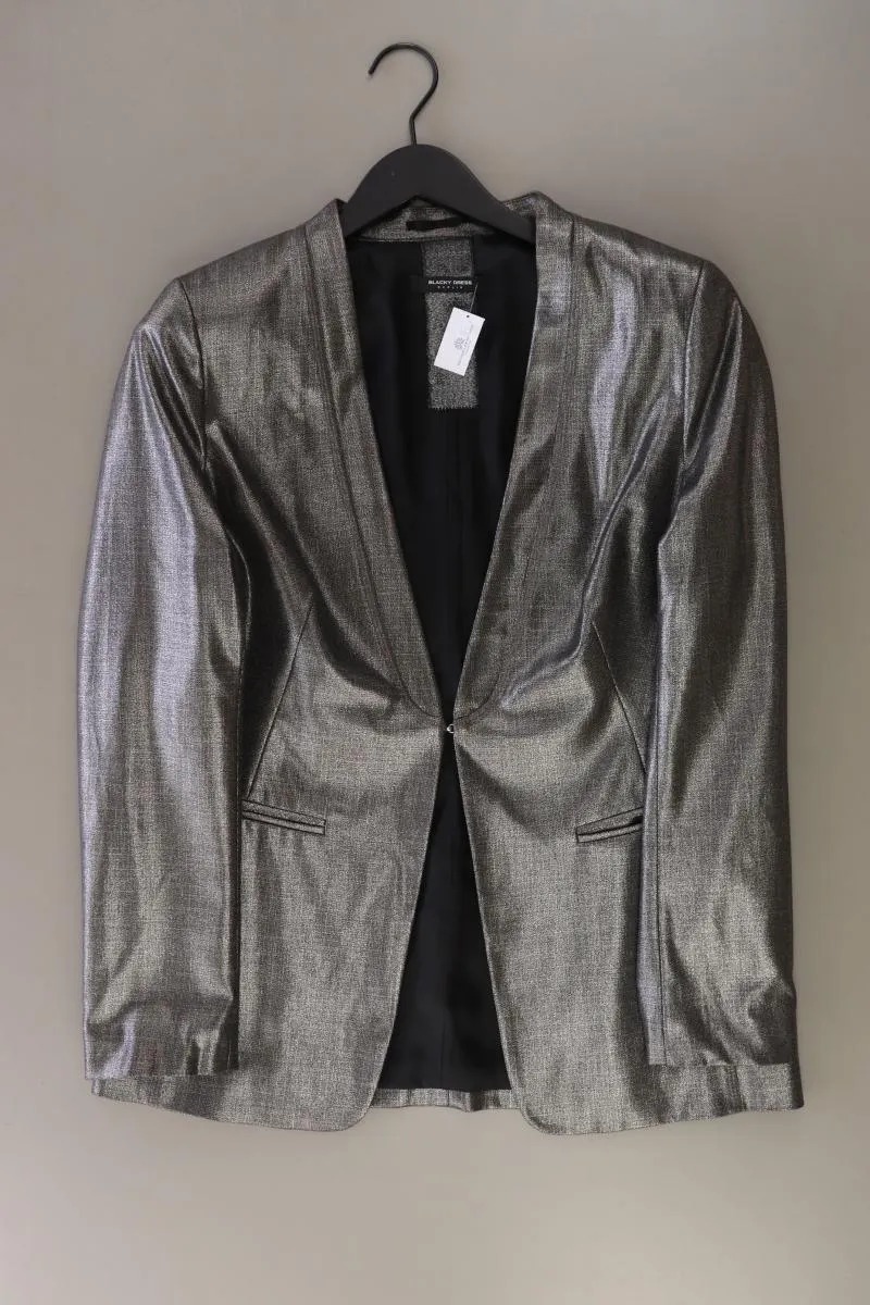 Second Hand Outfit Größe M mit Blacky Dress Longblazer in Gr. 40 und Halskette