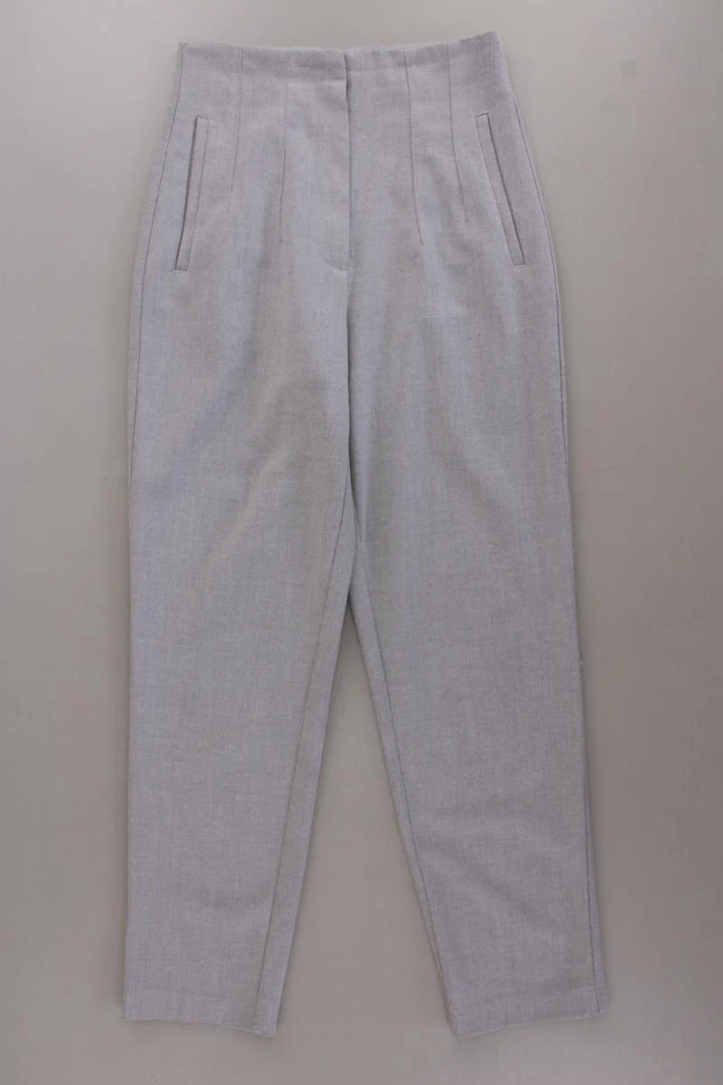 Zara Stoffhose Gr. XS grau aus Viskose