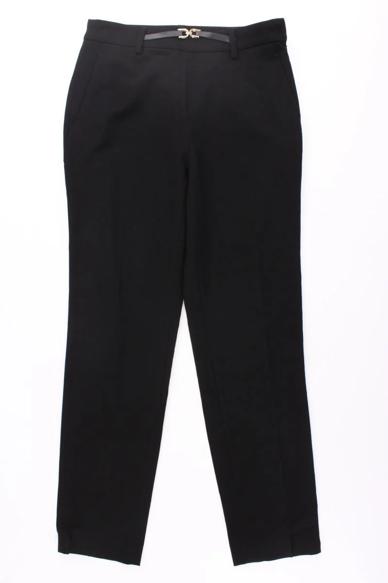 Massimo Dutti Stoffhose mit Wolle Gr. 38 neu mit Etikett schwarz aus Viskose
