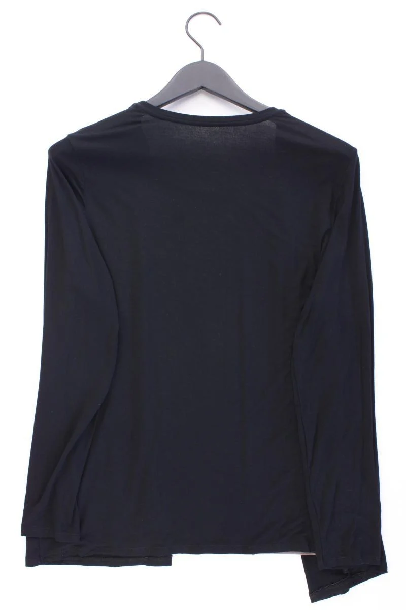 Lascana Longsleeve-Shirt Gr. 40/42 Langarm schwarz aus Viskose