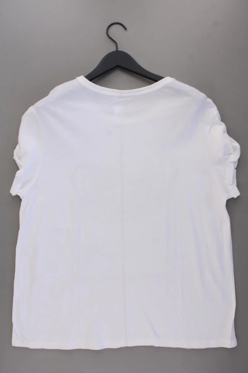 Street One Printshirt Gr. 46 Kurzarm weiß