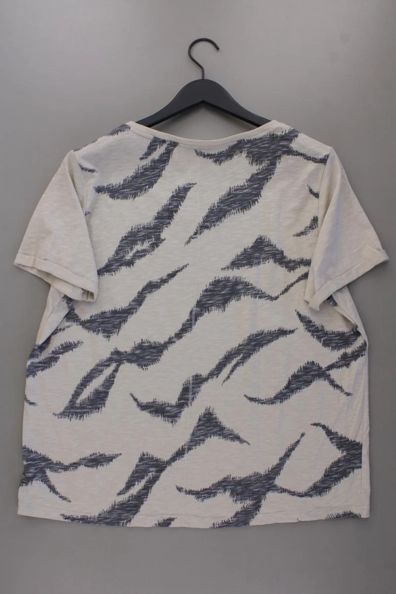 Street One T-Shirt Gr. 48 Kurzarm creme
