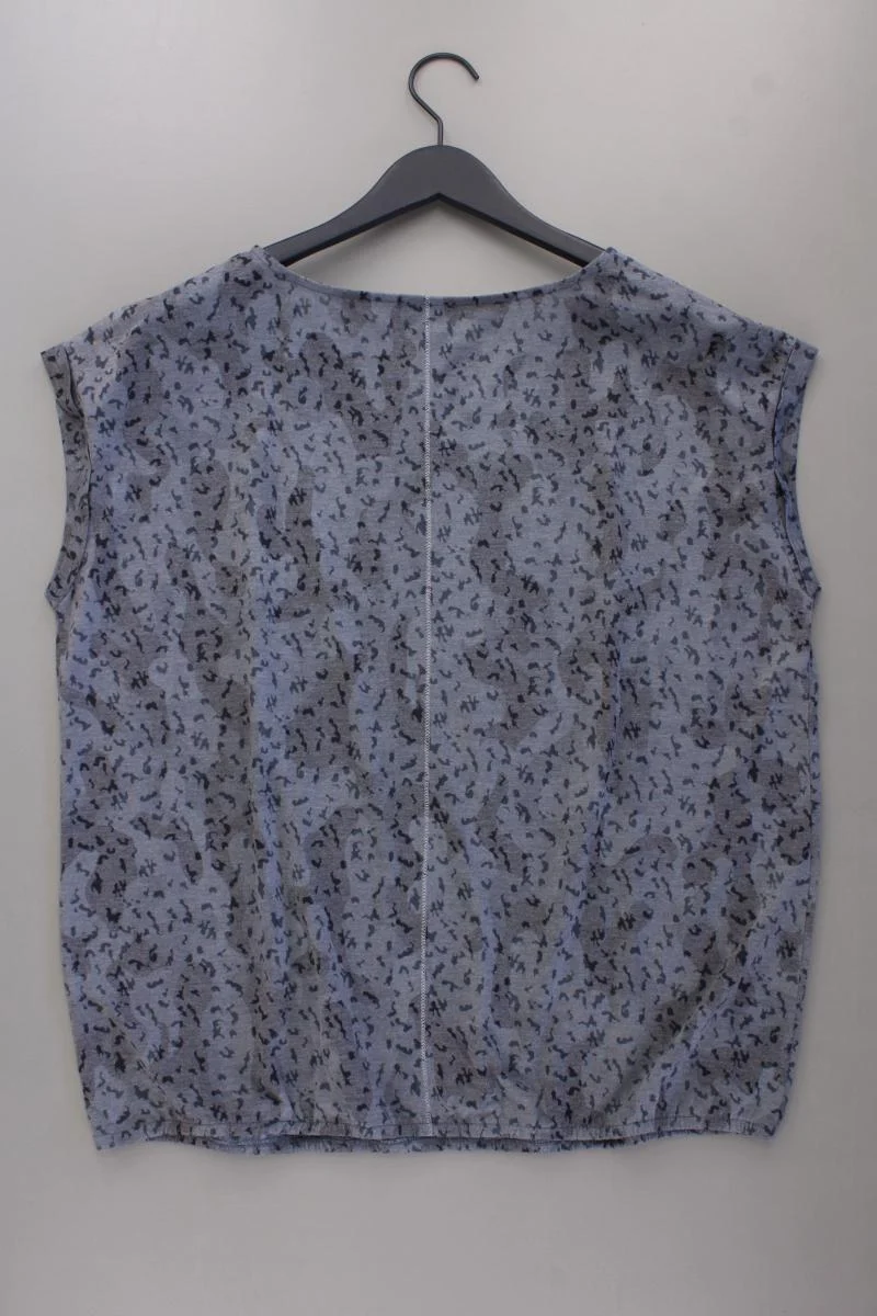 Street One Printshirt Gr. 48 Kurzarm grau