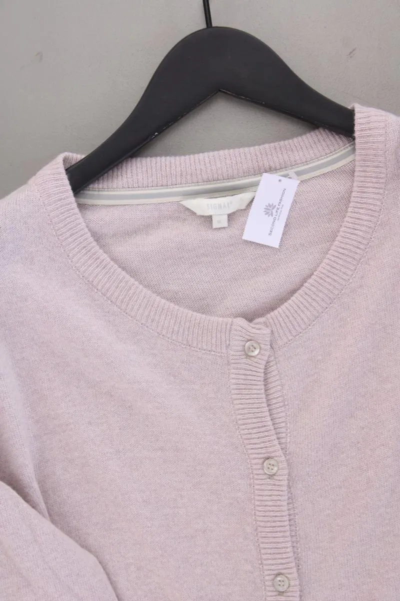 Signal Strickjacke mit Wolle Gr. XL Langarm rosa aus Viskose