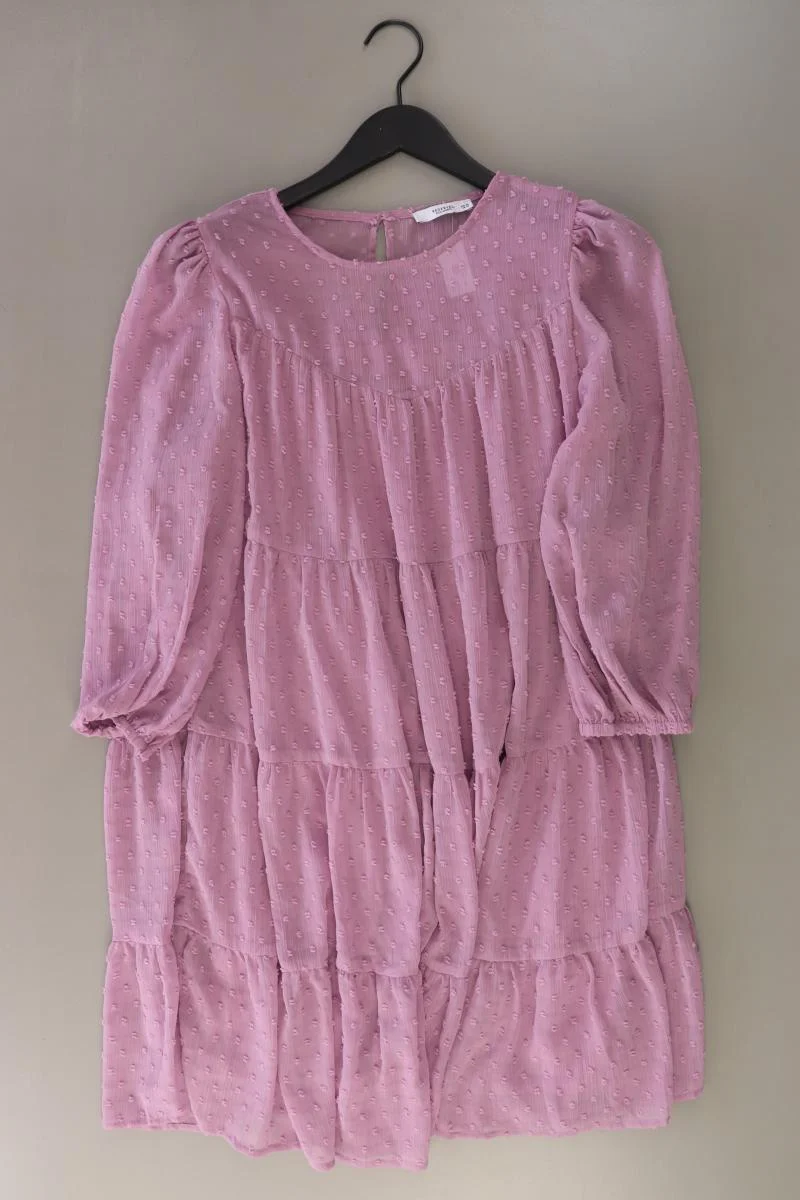 Reserved Langarmkleid Gr. 38 lila aus Polyester