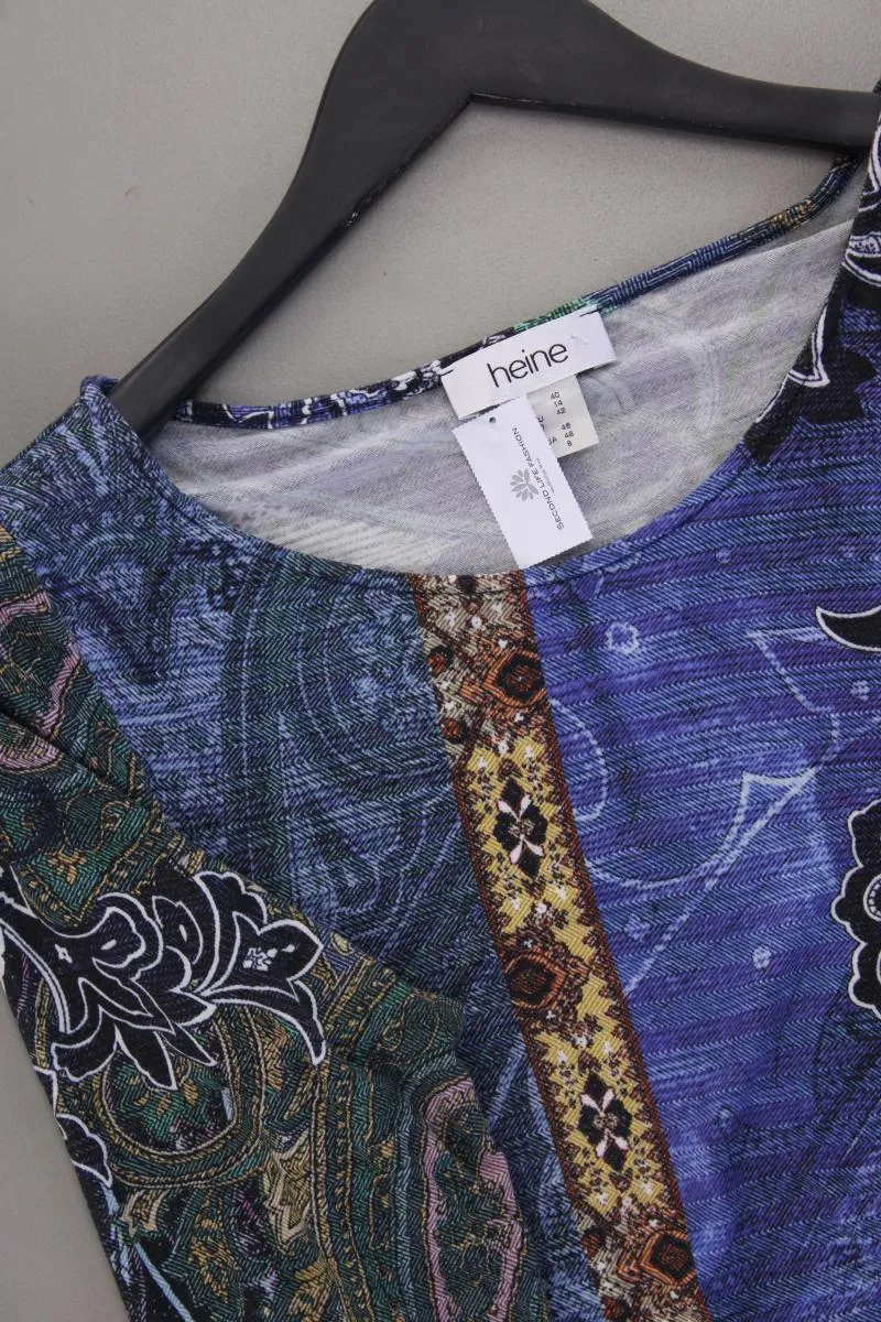 Heine Jerseykleid Gr. 40 3/4 Ärmel mehrfarbig