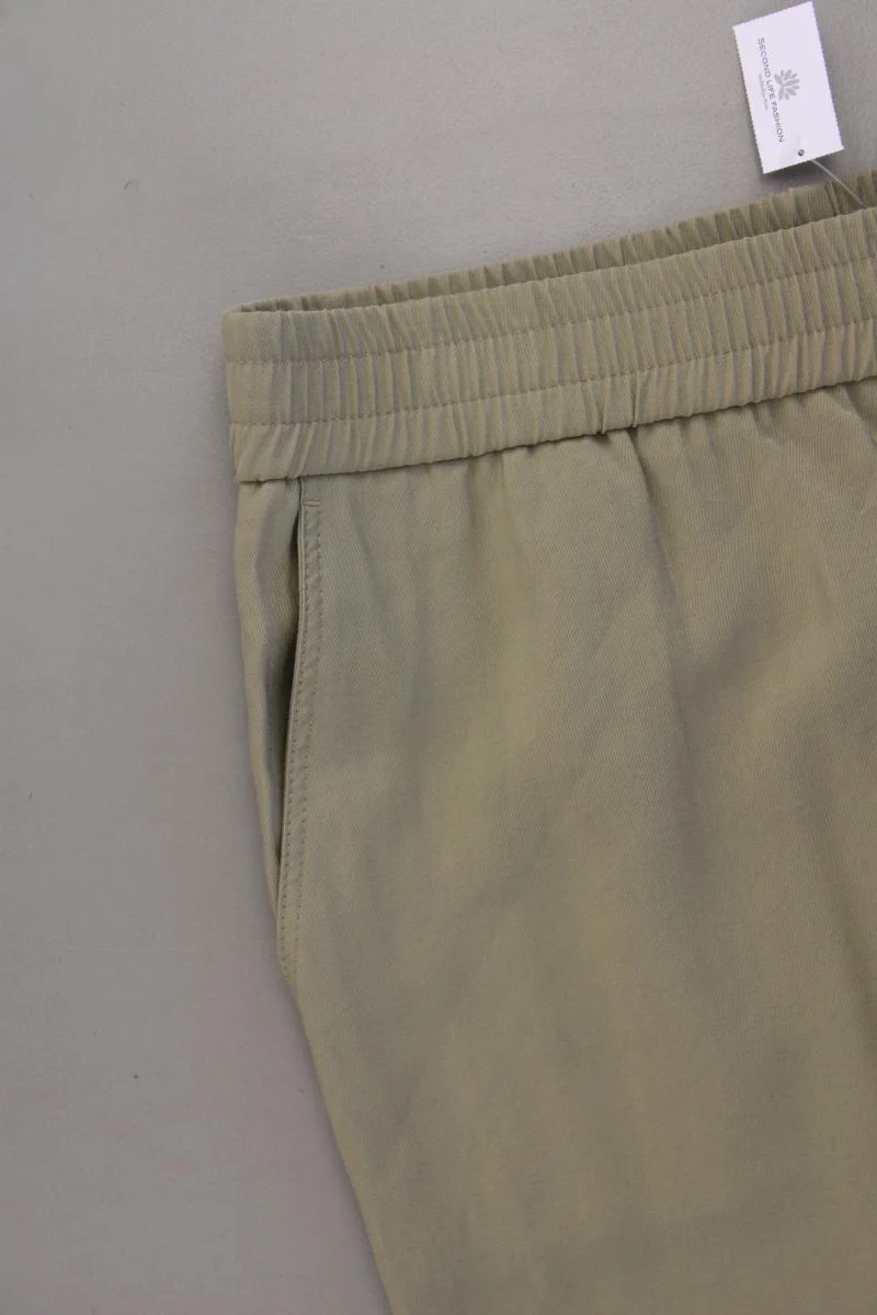 Zara Stretchhose Gr. L olivgrün aus Viskose