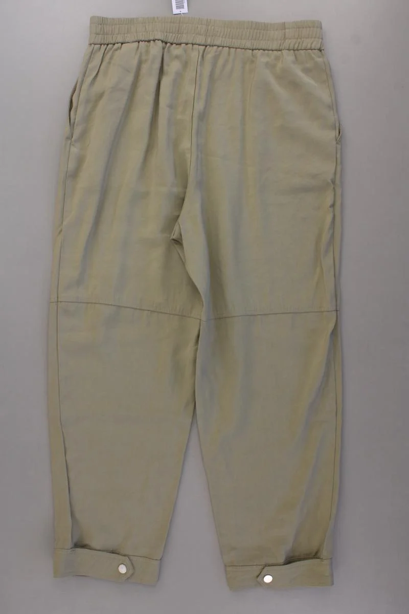 Zara Stretchhose Gr. L olivgrün aus Viskose