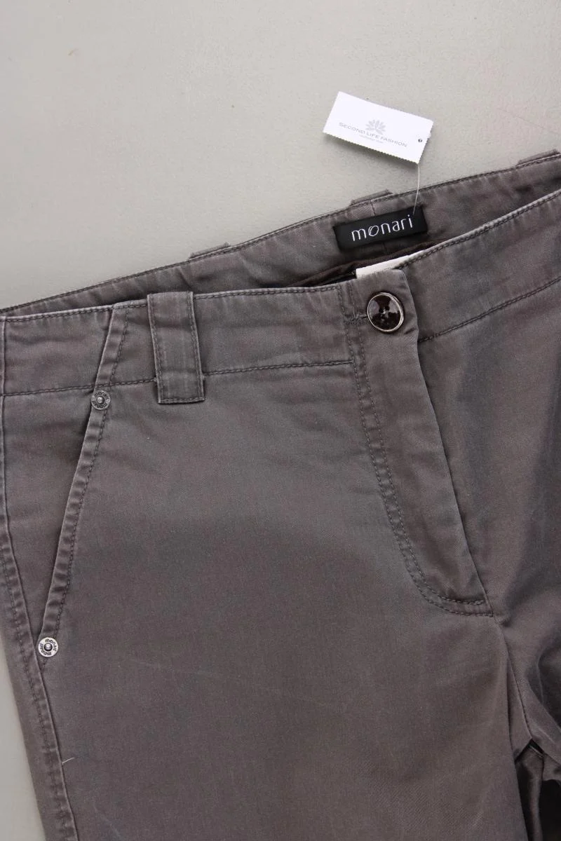 Monari Chinohose Gr. 38 grau aus Baumwolle