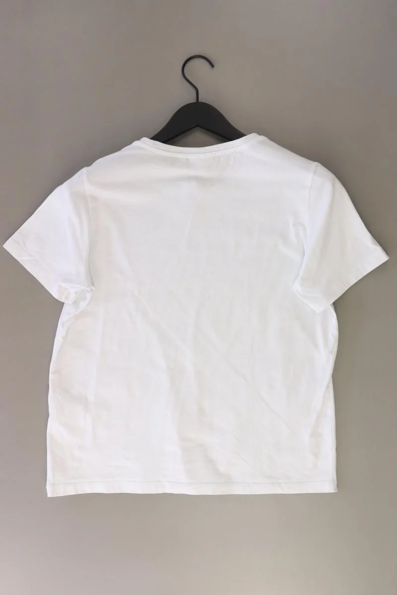 Cecil T-Shirt Gr. S Kurzarm weiß aus Baumwolle
