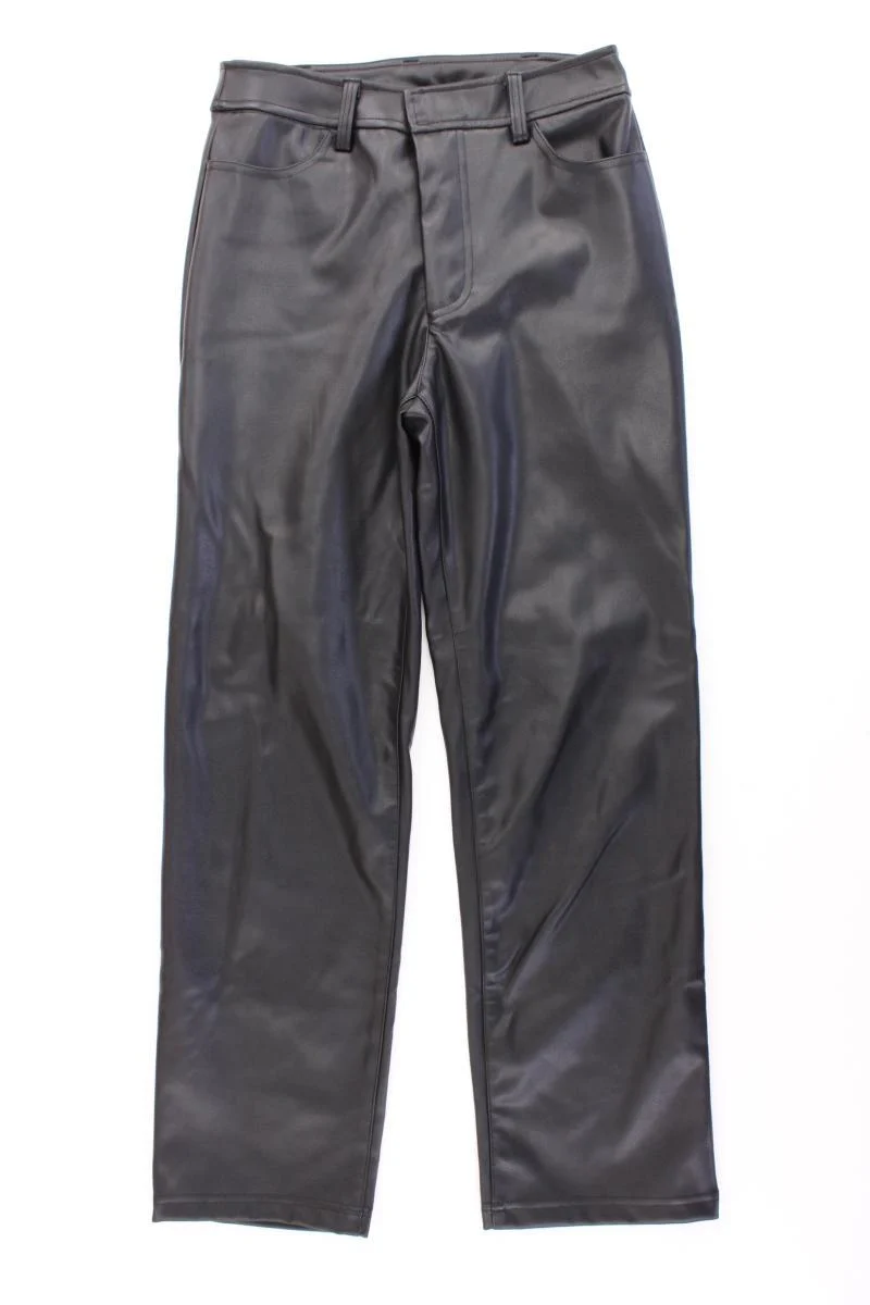 Asos Kunstlederhose Gr. 34 neuwertig schwarz