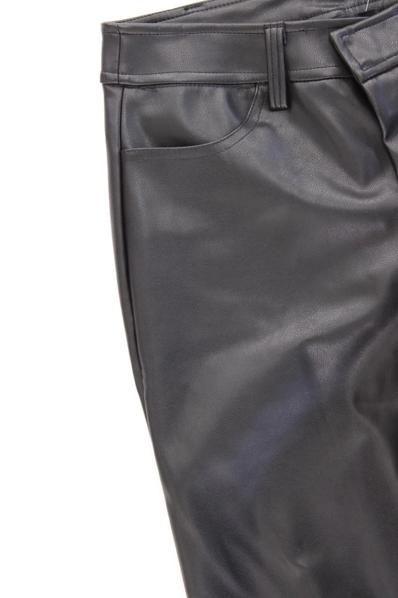 Asos Kunstlederhose Gr. 34 neuwertig schwarz