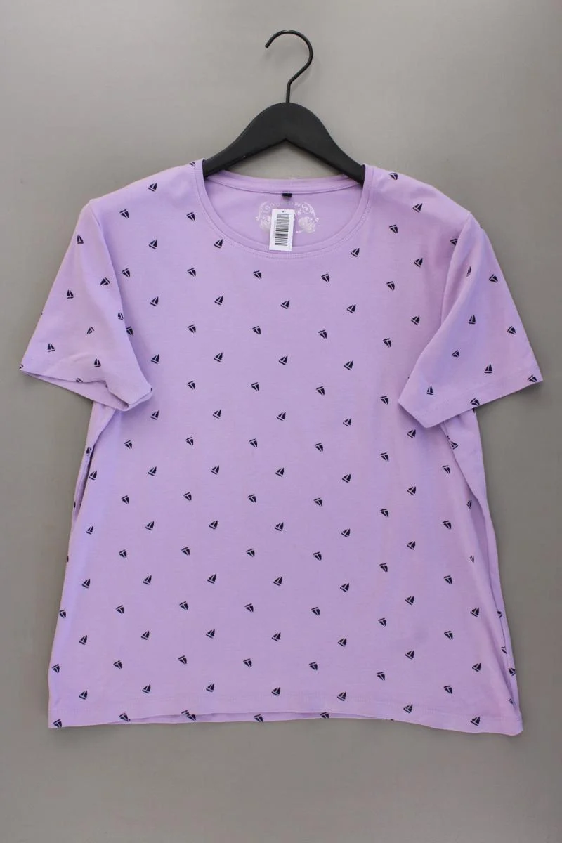 Bexley's Shirt Gr. L Kurzarm lila aus Baumwolle