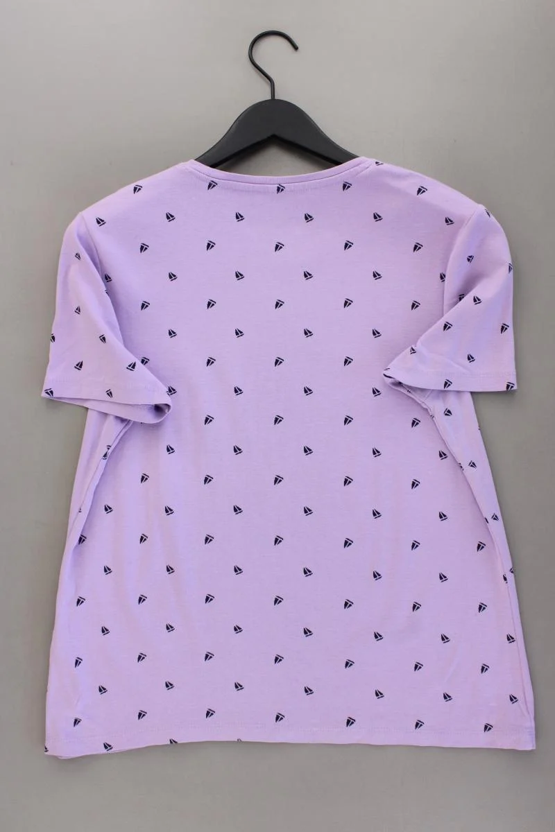 Bexley's Shirt Gr. L Kurzarm lila aus Baumwolle