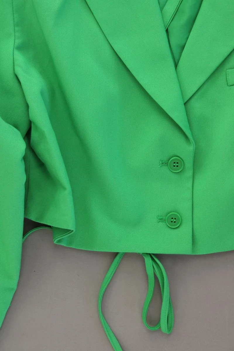 H&M Divided Kurzblazer Gr. XL neu mit Etikett grün aus Polyester