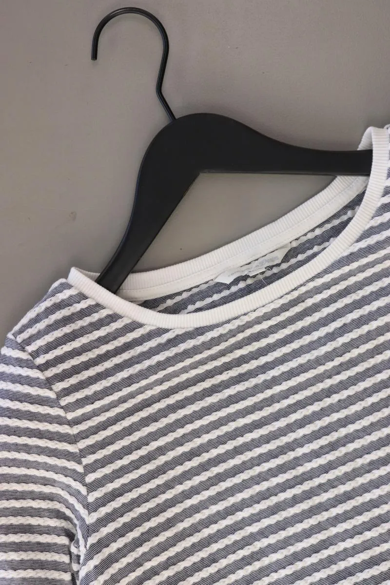 Tom Tailor (Denim) Feinstrickpullover Gr. XS gestreift blau aus Baumwolle