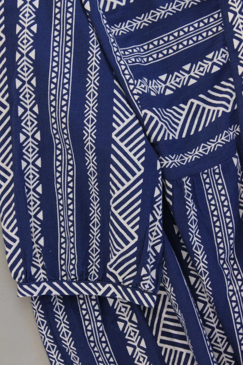 Zizzi Midikleid Gr. 48 3/4 Ärmel blau