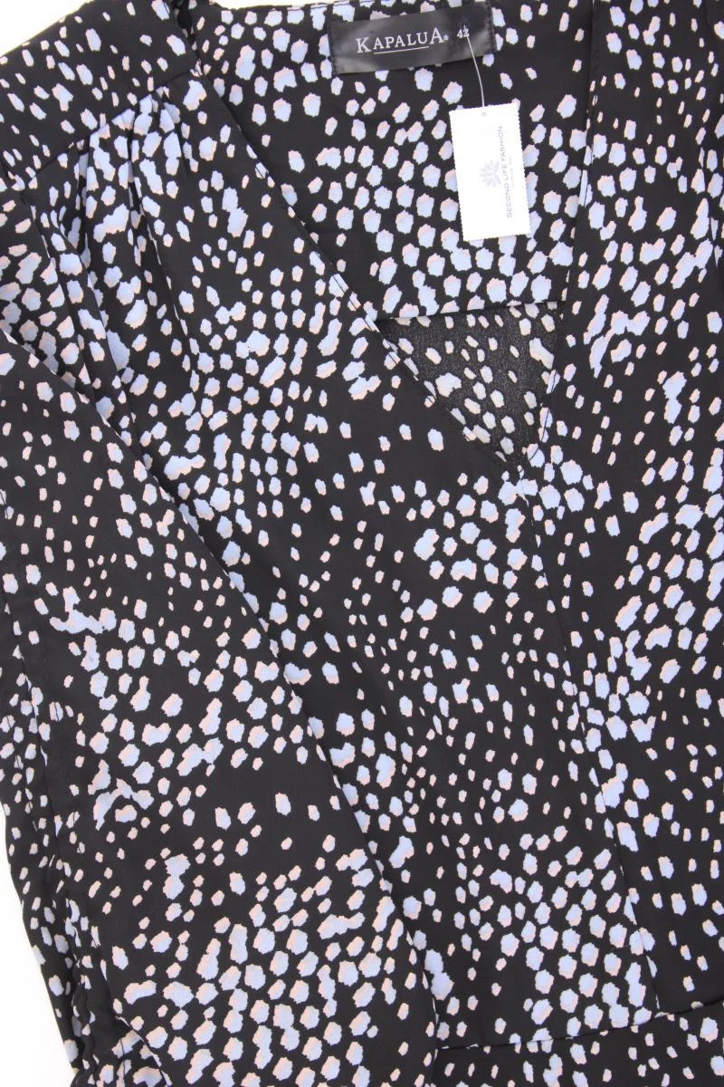 Kapalua Kleid Gr. 42 3/4 Ärmel schwarz aus Polyester