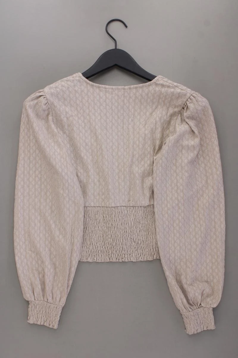 Only Langarmshirt Gr. M neuwertig creme aus Polyester