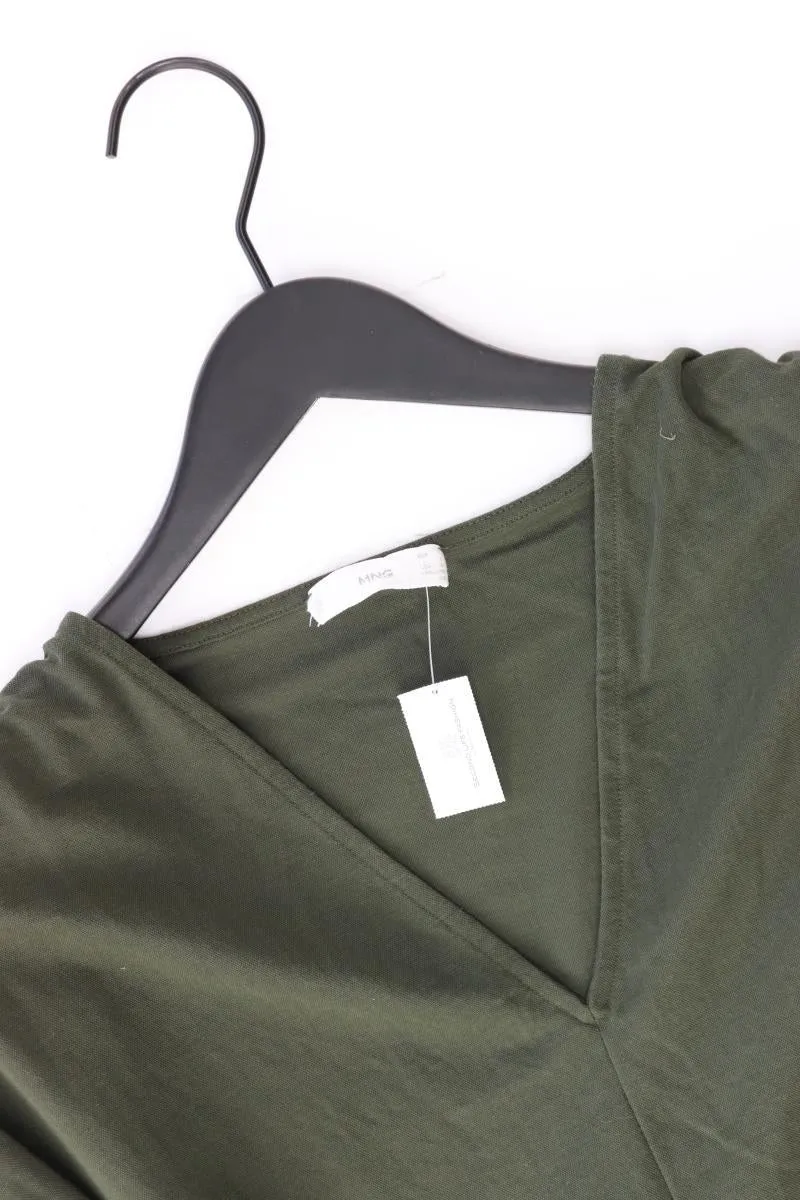 Mango Midikleid Gr. L olivgrün aus Viskose