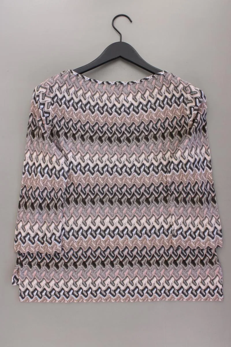 comma, Classic Shirt Gr. 42 neuwertig 3/4 Ärmel mehrfarbig aus Polyester