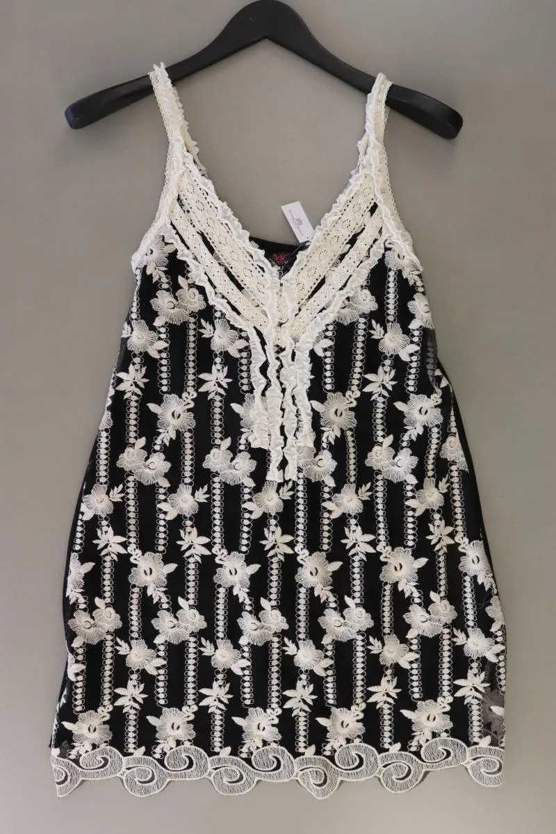 YUMI Midikleid Gr. S/M Träger schwarz aus Polyester