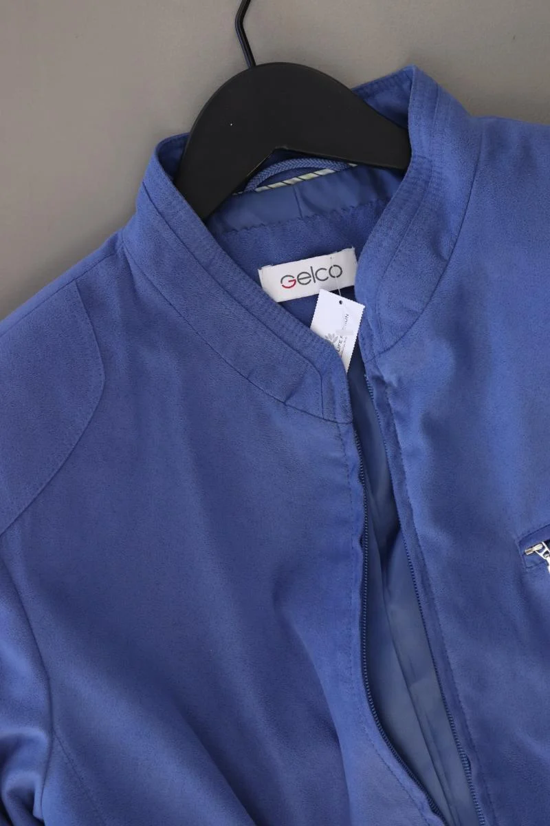 Gelco Regular Jacke Gr. 44 blau aus Polyester
