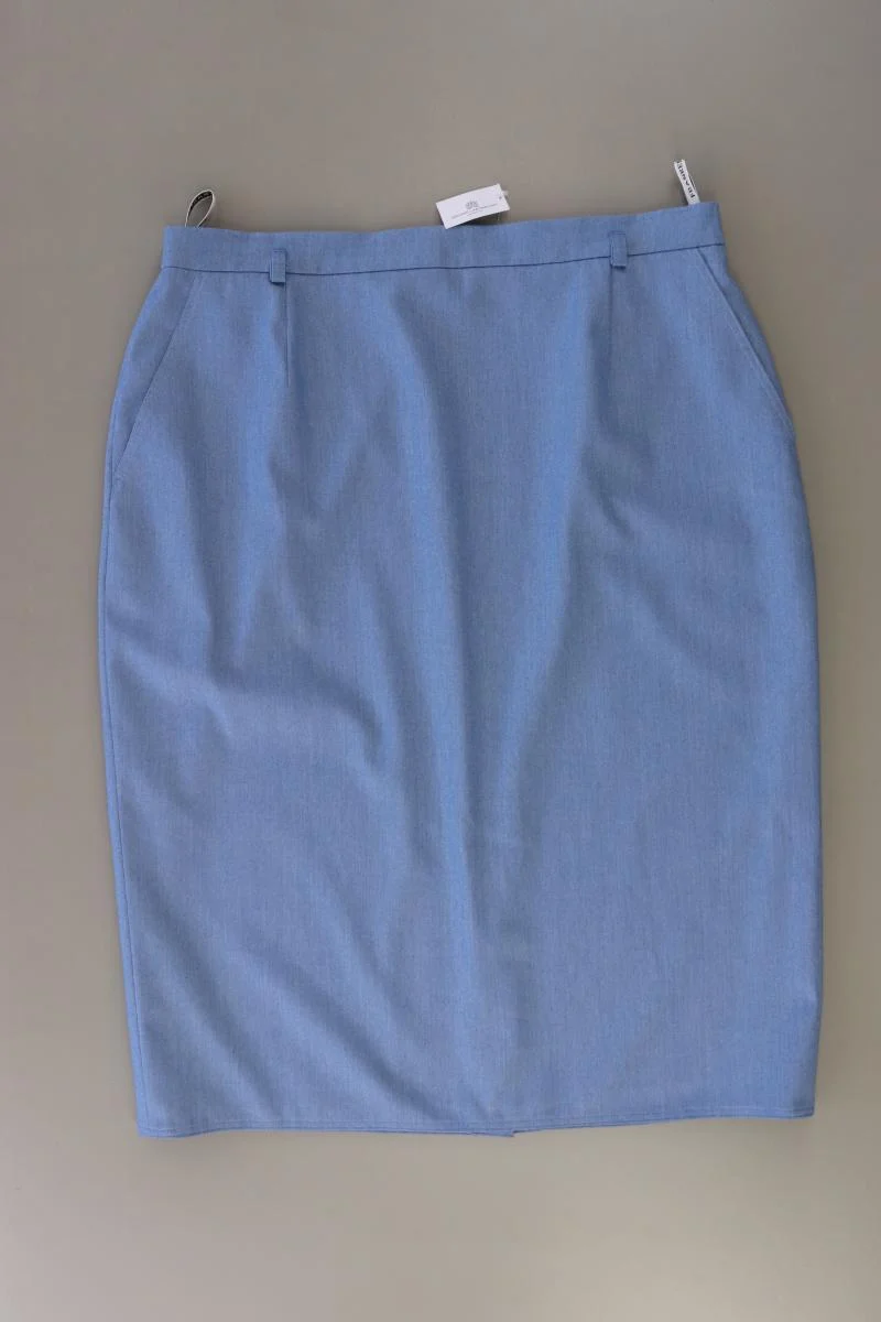 FRANKENWÄLDER Midirock Gr. 42 blau aus Polyester