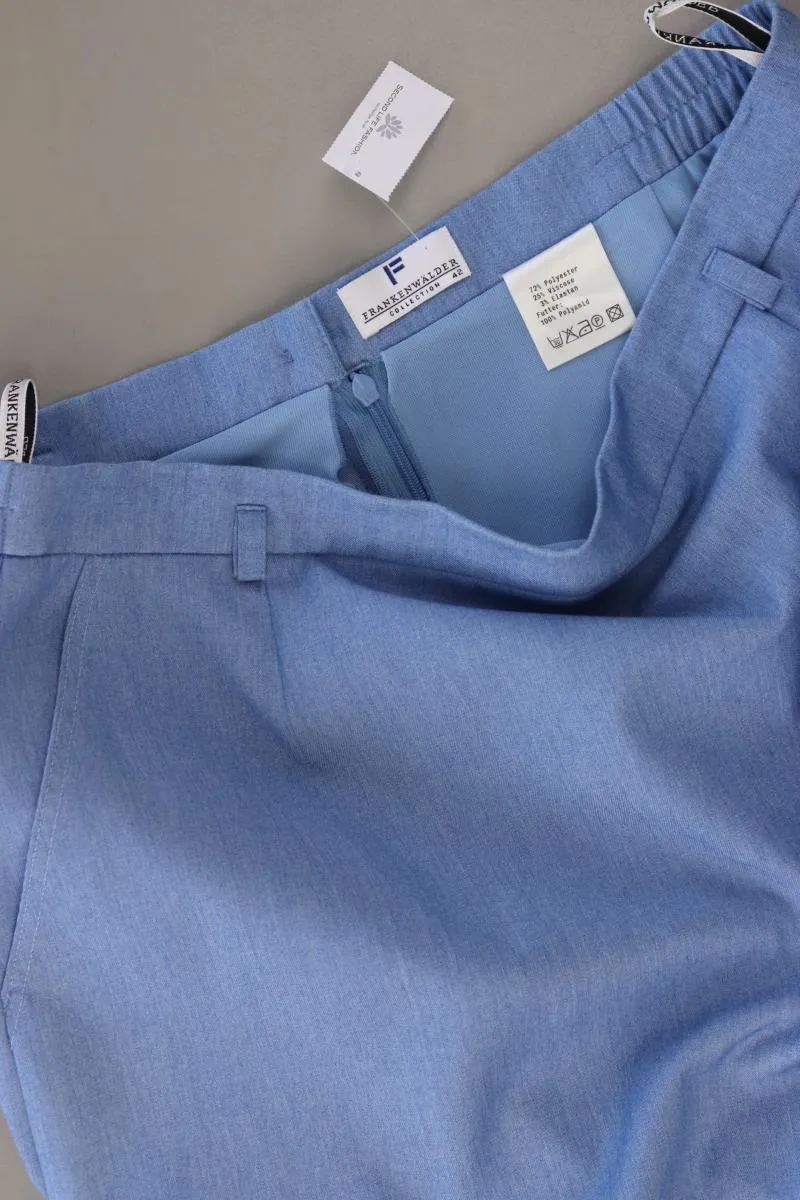FRANKENWÄLDER Midirock Gr. 42 blau aus Polyester