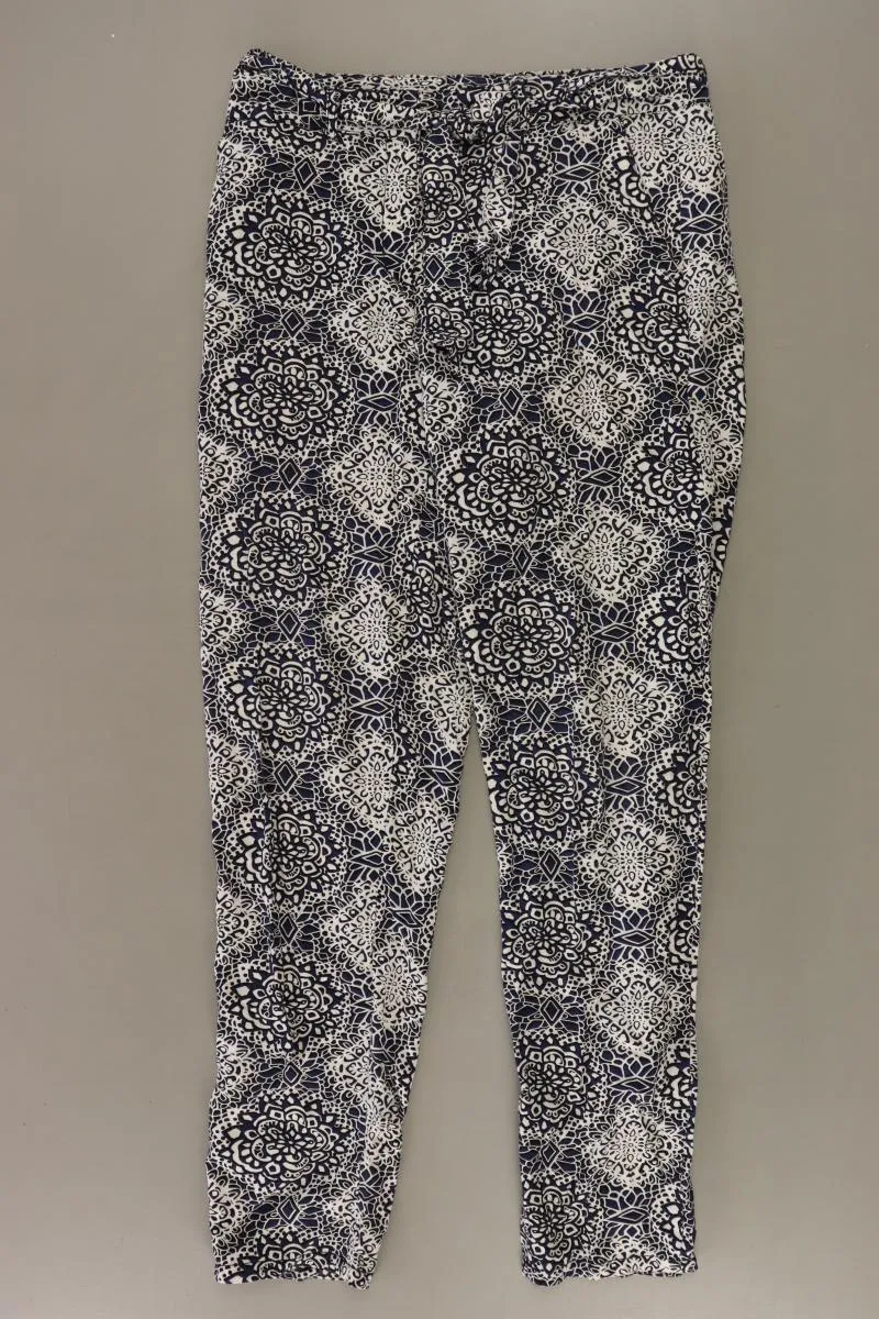 More&More Stoffhose Gr. 38 blau aus Viskose