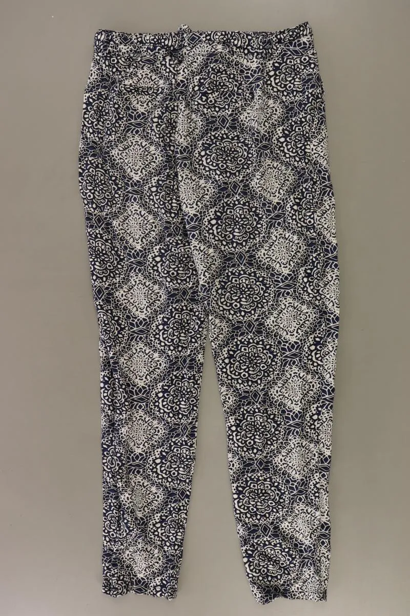 More&More Stoffhose Gr. 38 blau aus Viskose