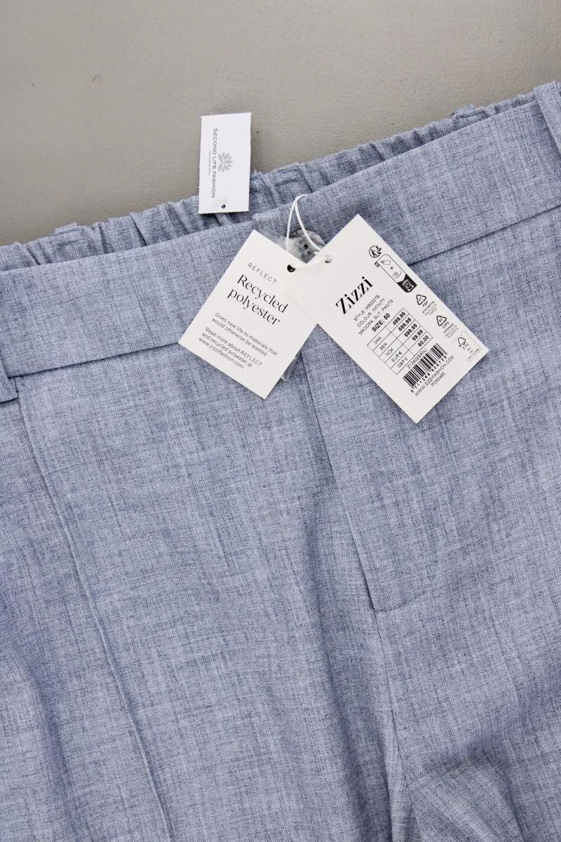 Zizzi Stoffhose Gr. 50 neu mit Etikett Neupreis: 69,99€! blau aus Polyester