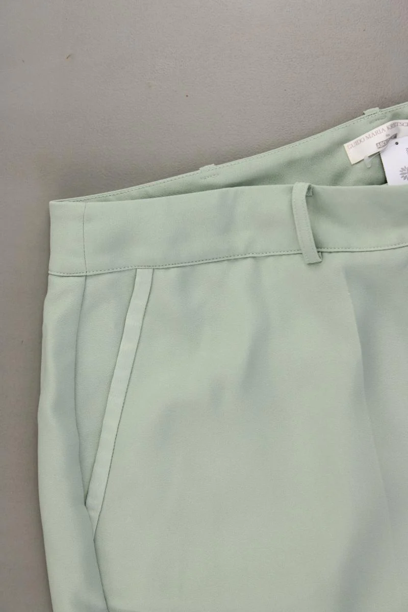 GuidoMaria Kretschmer AboutYou Stoffhose Gr. 50 grün aus Polyester