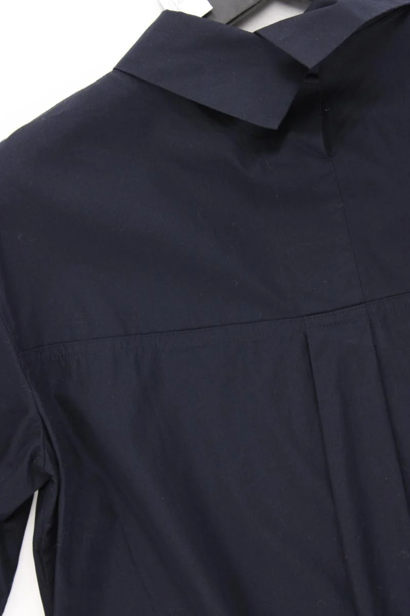 Cos Blusenkleid Gr. 38 Langarm blau aus Baumwolle